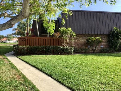 Side view of townhouse