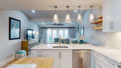 ocean views from kitchen