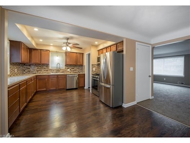 New stainless steel appliances