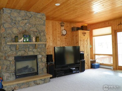 Great room fireplace