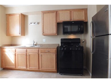 The remodeled kitchen of the Lower unit