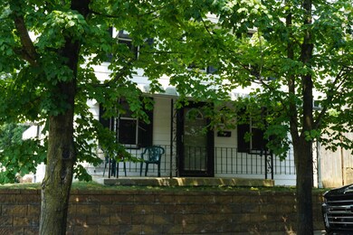 Covered front porch