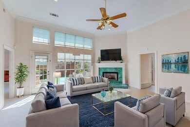 virtually staged living room