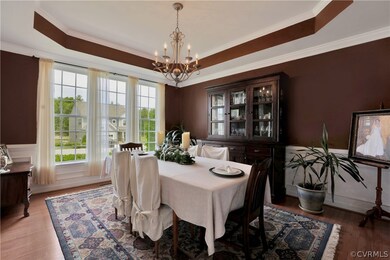Formal Dining with Tray Ceilings, double Crown Mol