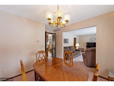 DINING ROOM IS OPEN TO THE LIVING ROOM - GREAT FOR