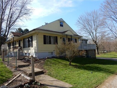 The front yard is currently fenced, offering a per