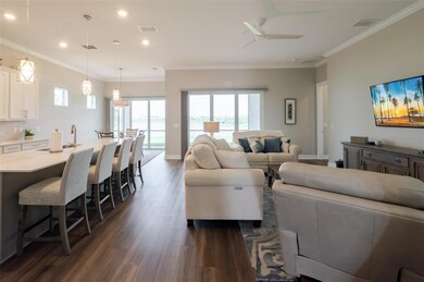 Popular Prestige floor plan is an open design with 2 bedrooms and a private den that can be used as a third bedroom.