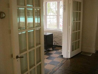 Other. French doors leading to den.