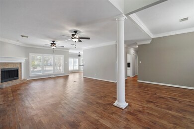 Another view of the living area looking back toward the kitchen.