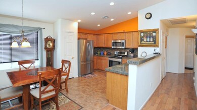 Kitchen With  Recess Can Lighting