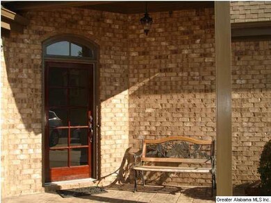 Charming covered front porch.