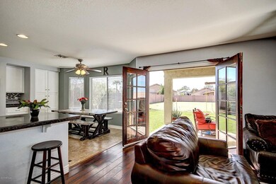 French Doors to Covered Patio