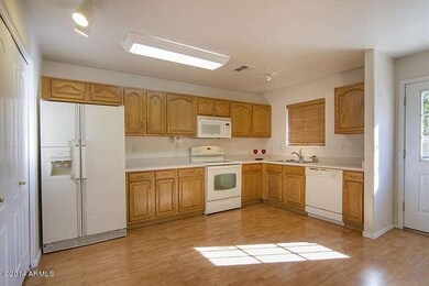 Spacious Kitchen with Fridge too!