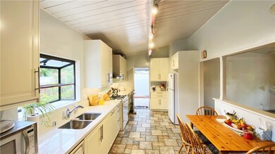 Remodeled kitchen with new appliances