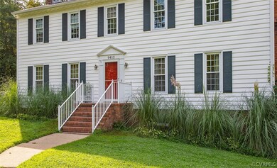 Front entrance to home