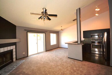 GREAT ROOM WITH FIREPLACE