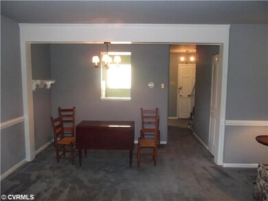 Dining Room - Looking from the living room toward 