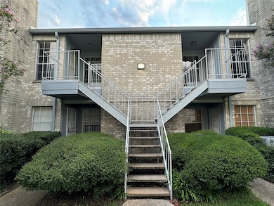 Unit is upstairs to the left
