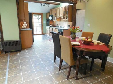 Kitchen. Country charm abounds in this newly renov