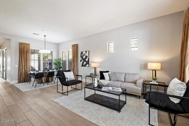 Living Room and Dining Room