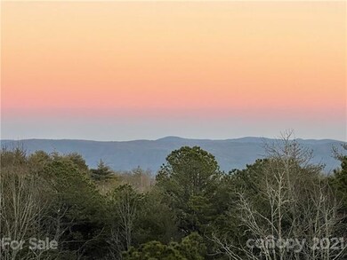 Gorges State Park sunrise view from back deck of c