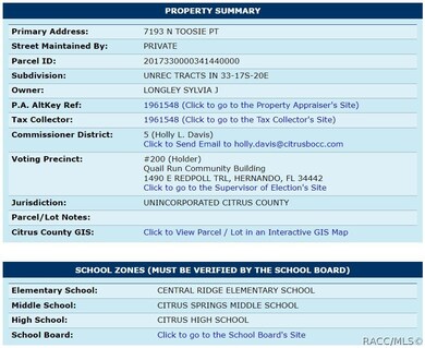 GIS Info Toosie