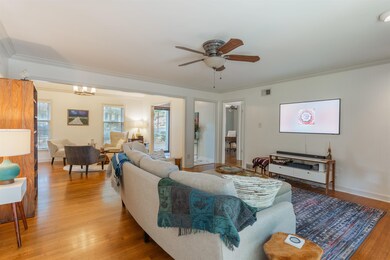 Den featuring light hardwood / wood-style flooring