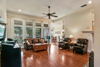 Den w/wall of windows