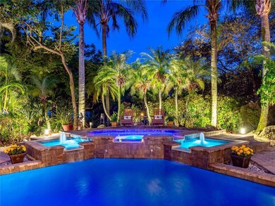 Resort-like backyard is like a tropical fairyland