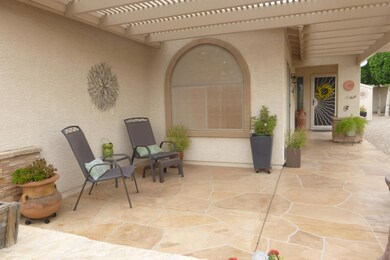Inviting patio