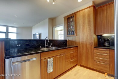 Custom cherry kitchen