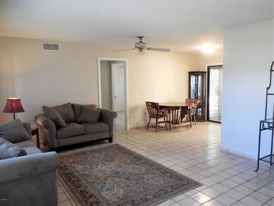 View from front door entry