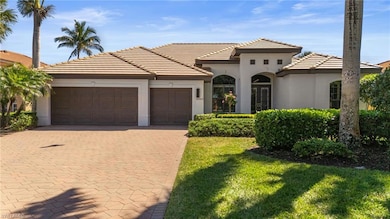 Mediterranean / spanish-style home with a tile roo