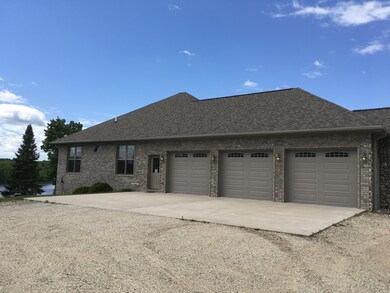 3 car attached heated garage