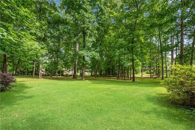 View of grassy yard