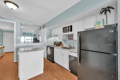 The seller is leaving the fridge for the new owner