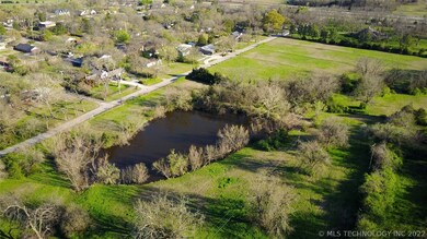 Pond on property