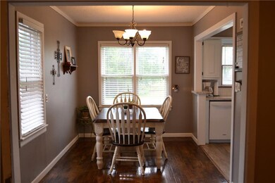 Dining room open to living and kitchen-plenty of room for your dining room table!