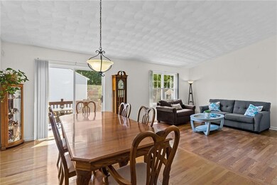 View from the dining area