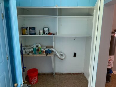 Dryer Closet and Storage