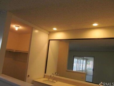 Another view of master bath with recessed lighting