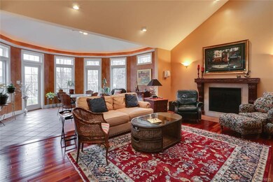 Looking from the Family Room in to the Sun room.