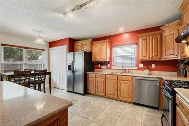 Kitchen with breakfast area