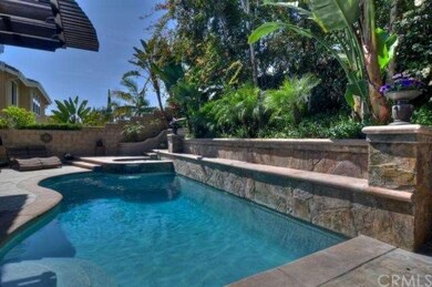 Backyard Features Ample Hardscape and Tropical, Lu
