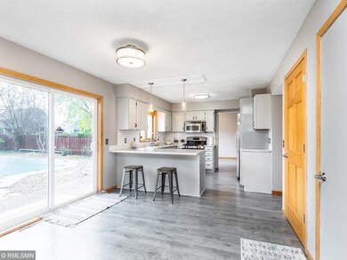 Informal dining area