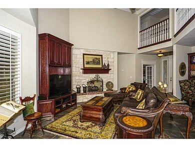 Living Room. Living room with high ceilings