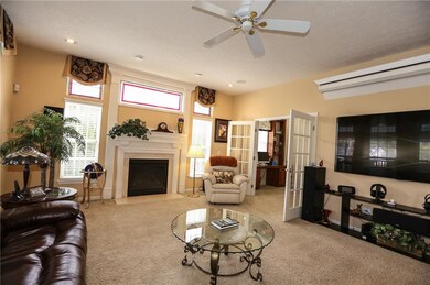 Family room and First-floor den...