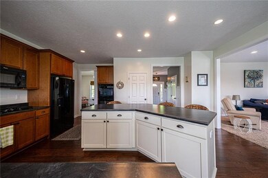 Lots of storage in the spacious kitchen!