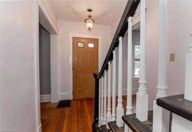 Foyer from side door