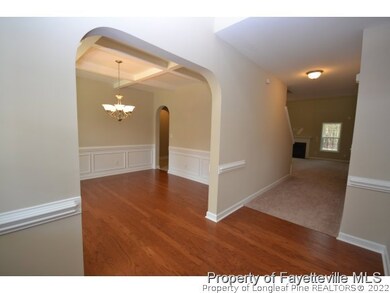 Foyer with Arched doorways
